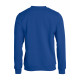 Sweater Round Neck 021030 Unisex Blauw (56) achterzijde