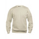 Sweater Round Neck 021030 Unisex Lich Khaki (815)