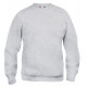 Sweater Round Neck 021030 Unisex Ash (92)