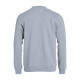 Sweater Round Neck 021030 Grijs Melange (95) achterzijde